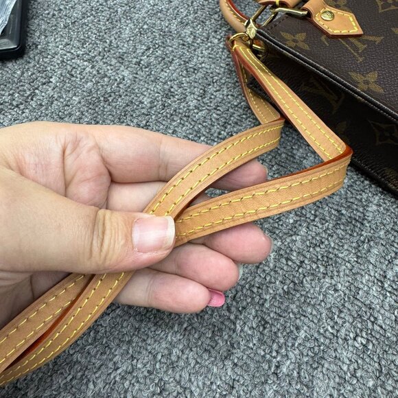 Louis Vuitton Petite Sac Plat Monogram Canvas Satchel fbcco1325-102125 - Picture 10 of 16